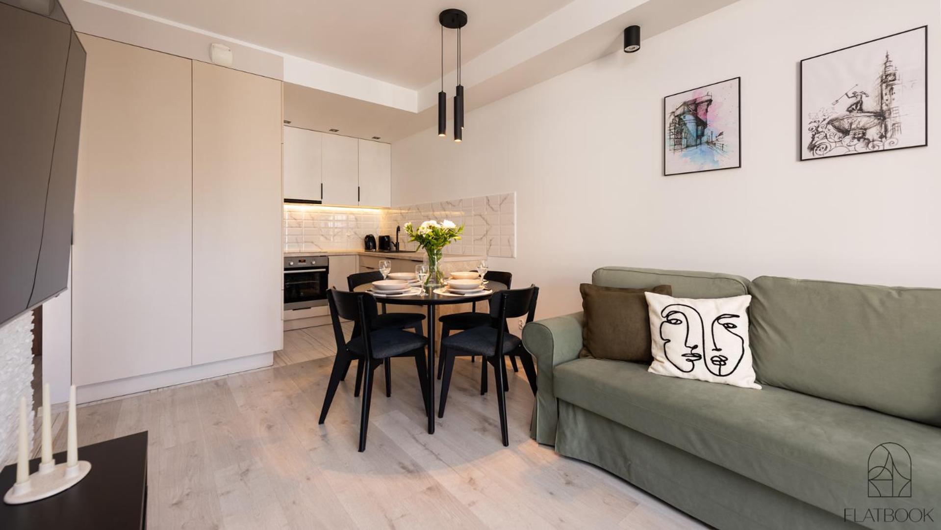 Apartament Flatbook - Center 6b,c Gdańsk